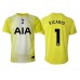 Tottenham Hotspur Guglielmo Vicario #1 Keeper Tredjedrakt 2025-26 Korte ermer